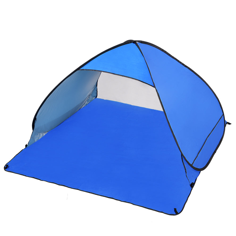 Pop Up Portable Beach Canopy Blue