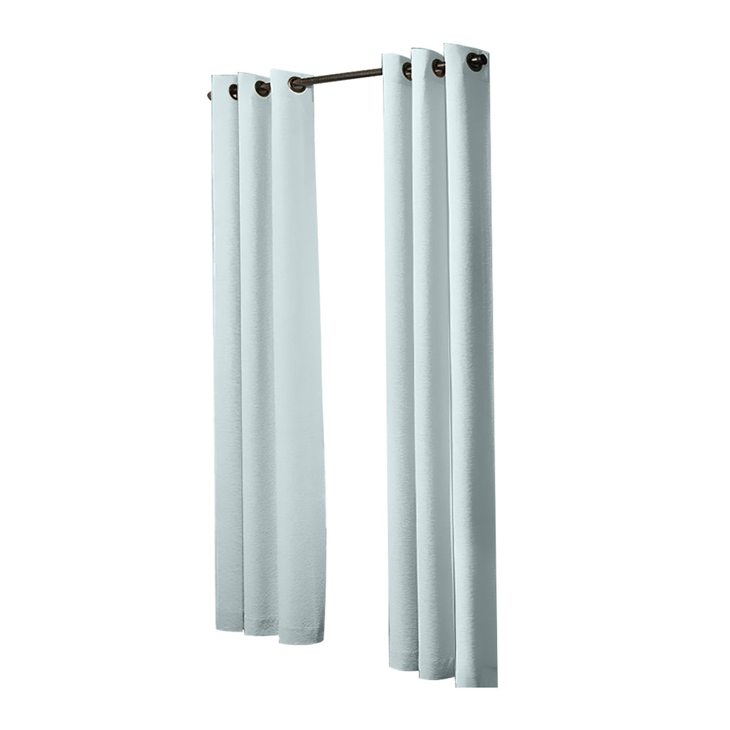 DreamZ Blockout Curtain Blackout Curtains Eyelet Room 102x213cm Mineral Green