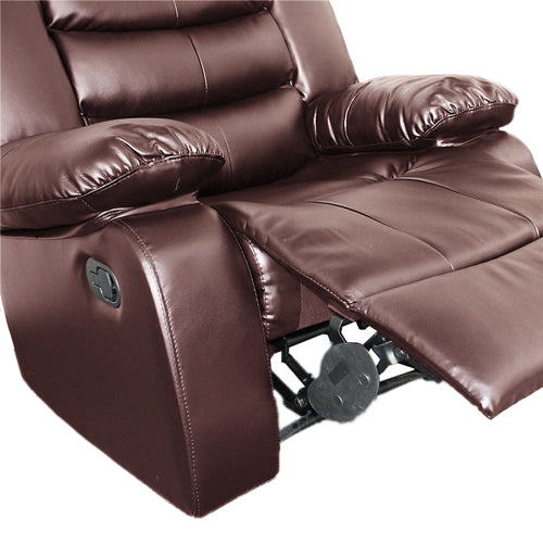 Dream Recliner Bonded Leather -1R -BROWN