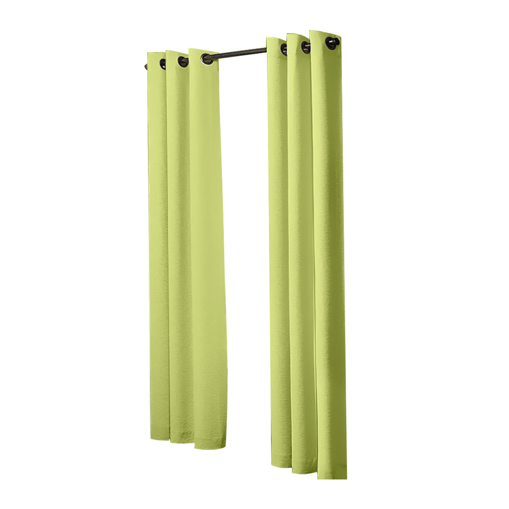 DreamZ Blockout Curtain Blackout Curtains Eyelet Room 102x213cm Avocado