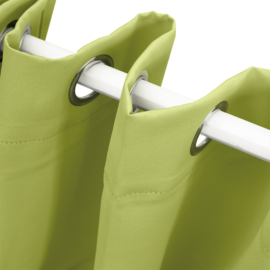 DreamZ Blockout Curtain Blackout Curtains Eyelet Room 102x213cm Avocado