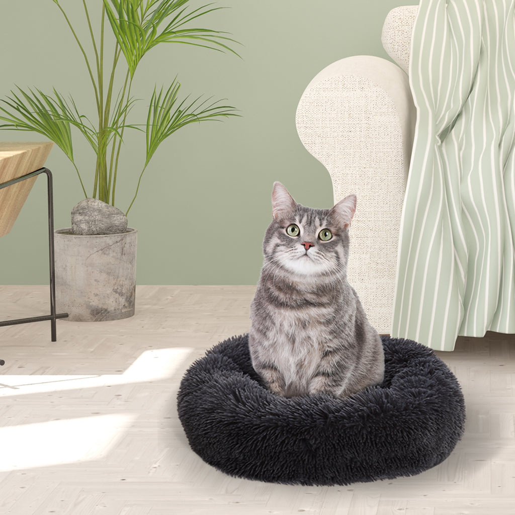 PaWz Pet Bed Dog Beds Mattress Bedding Cat Pad Mat Cushion Winter S Dark Grey
