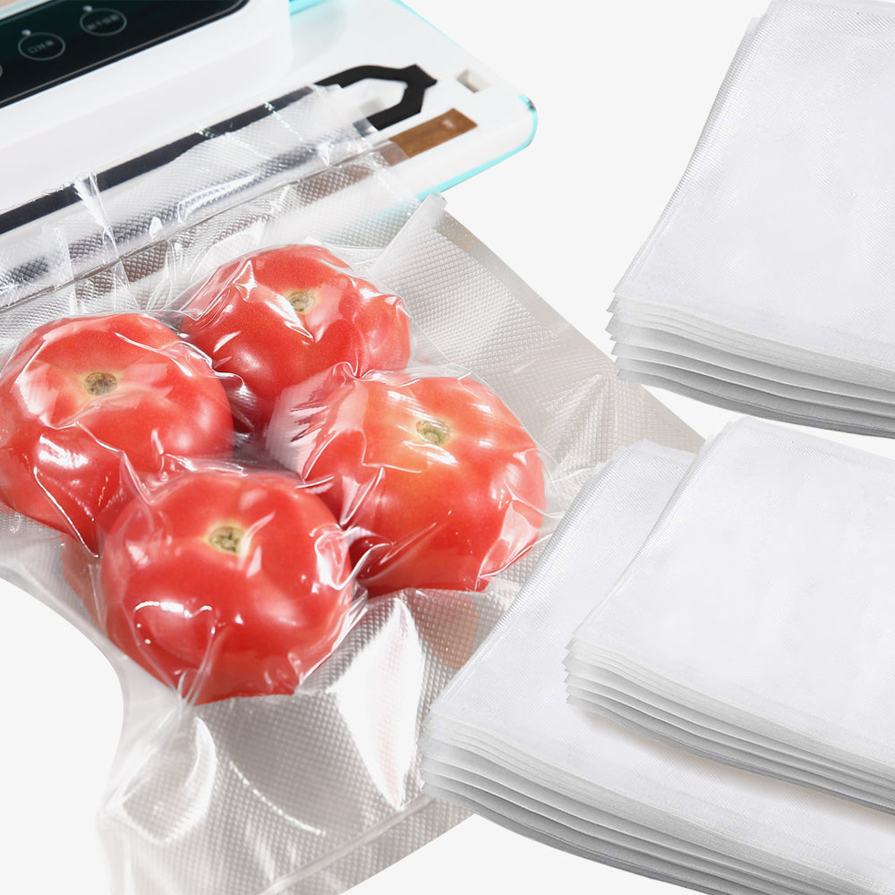 200x Commercial Grade Vacuum Sealer Food Sealing Storage Bags Saver 25x35cm