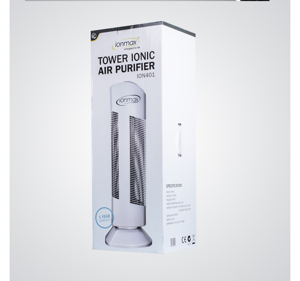 Ionmax Tower Air Purifier Silver