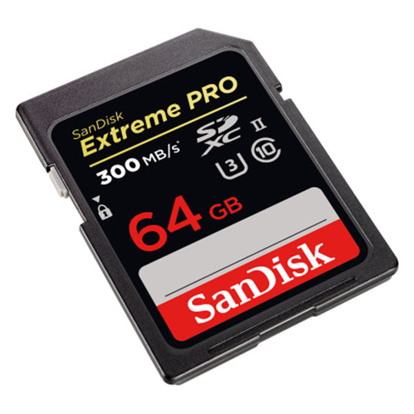 Sandisk 64GB Extreme Pro 300/260RW UHS-II/ U3 SDSDXPK-064G