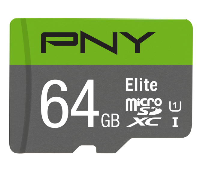 PNY 64GB Elite Class 10 U1 MicroSD Flash Card Elite, 100MB/S Speed - Store Zone-Online Shopping Store Melbourne Australia