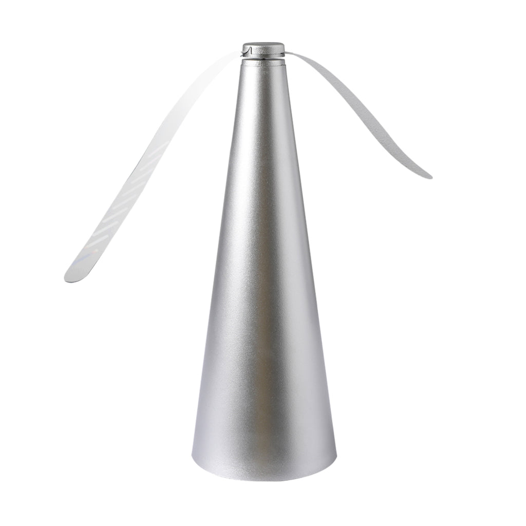 Fly Free Entertaining Chemical Free Fly Repellent Fly Fan Indoor Outdoor Home Silver
