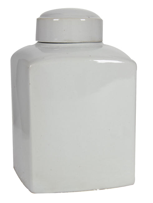 Stone Speckled Lidded Ginger Jar