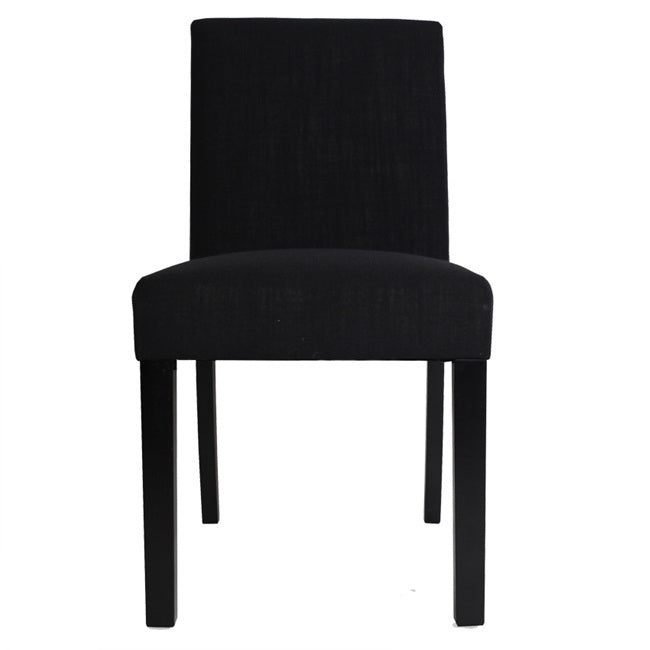 Tom Dining Chair Black flat pack