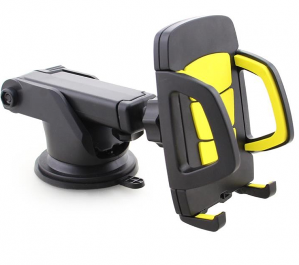 Universal Yellow Car Dashboard Phone Holder With Silicone Cup 360 Degree - Store Zone-Online Shopping Store Melbourne Australia