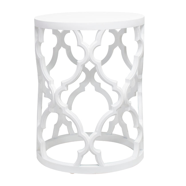 Mustique Side Table White