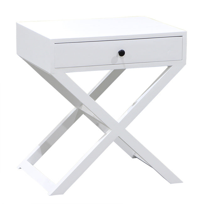 Nantucket Crossed Bedside Table