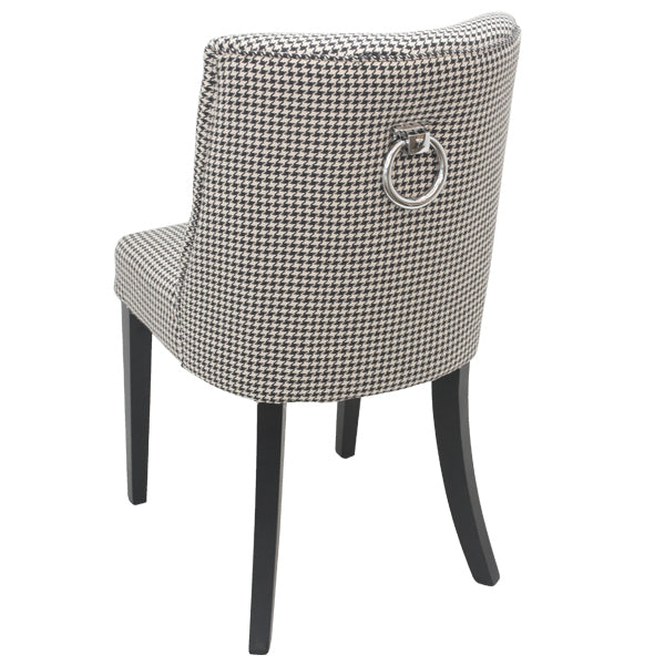 Ophelia Dining Chair Houndstooth (LAST ONE)