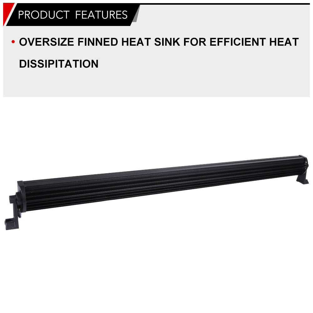 Lightfox 42inch 240W CREE LED Light Bar Spot Flood Combo Offroad Driving 4x4