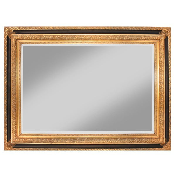 Zappini Black & Gold Mirror 60 x 90