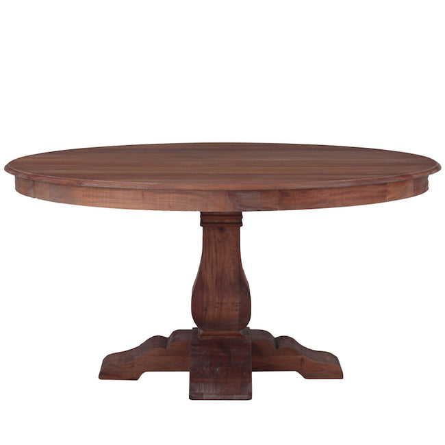 Country Cottage  Round Dining Table Natural
