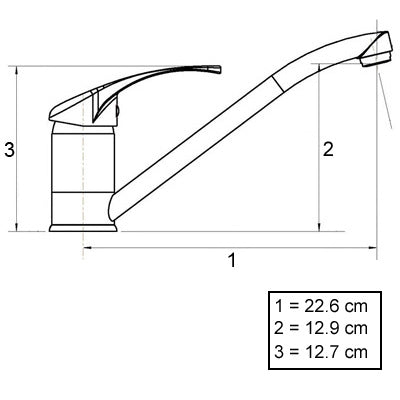 Basin Mixer Tap Faucet -Kitchen Laundry Bathroom Sink