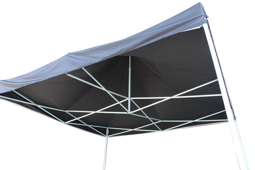 3x3m Popup Gazebo Party Tent Marquee -Black