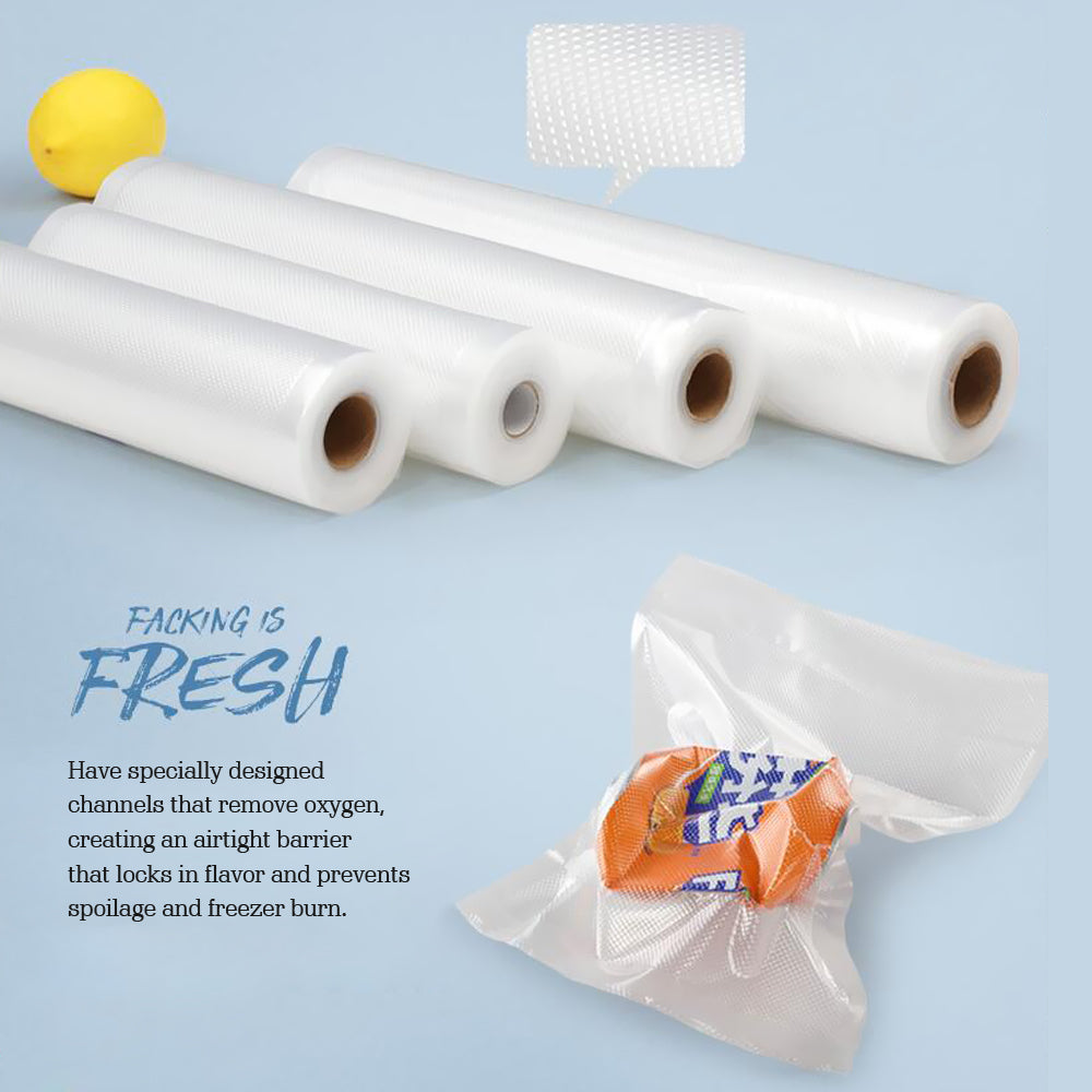 Vacuum Sealer Food Storage Saver Commercial Seal Rolls Bags 28cm Heat Roll Grade