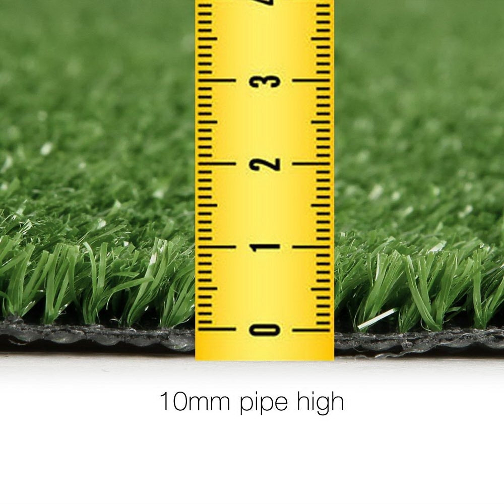 Primeturf 2m x 5m 10SQM Synthetic Turf Artificial Grass Plastic Olive Plant Lawn 10mm