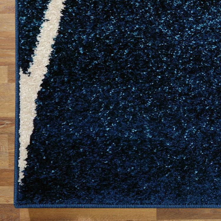 ADORE 1589 BLUE MODERN PRINTED HALLWAY RUNNER IN AUSTRALIA