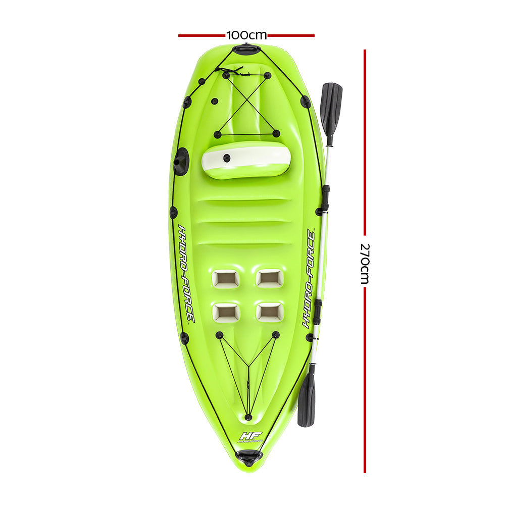 Bestway Inflatable Kayak Kayaks Canoe Raft Koracle Fishing Boat 2.70m x 1.00m