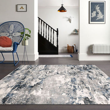 Turkish Persian Blue Muriel Rugs - Store Zone-Online Shopping Store Melbourne Australia