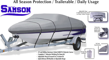 Samson Boat Cover Trailerable Heavy Duty 14-16FT