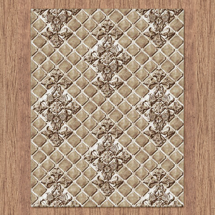 VINTAGE MARBLE THEMED BEIGE RUGS - Store Zone-Online Shopping Store Melbourne Australia