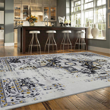 VINTAGE USA STYLE LT.GREY RUGS - Store Zone-Online Shopping Store Melbourne Australia