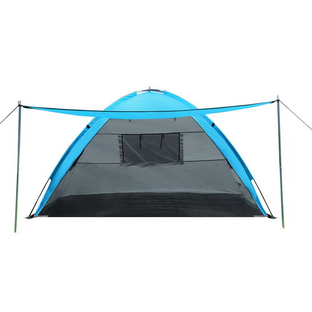 Weisshorn 2-4 Person Camping Tent - Blue