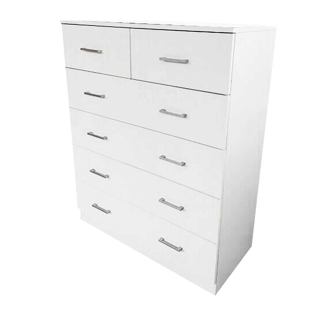 Tallboy Dresser 6 Chest of Drawers Cabinet 85 x 39.5 x 105