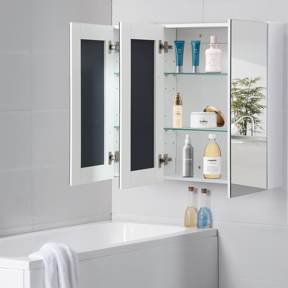 900mm X720mm Bathroom Vanity Mirror Cabinet
