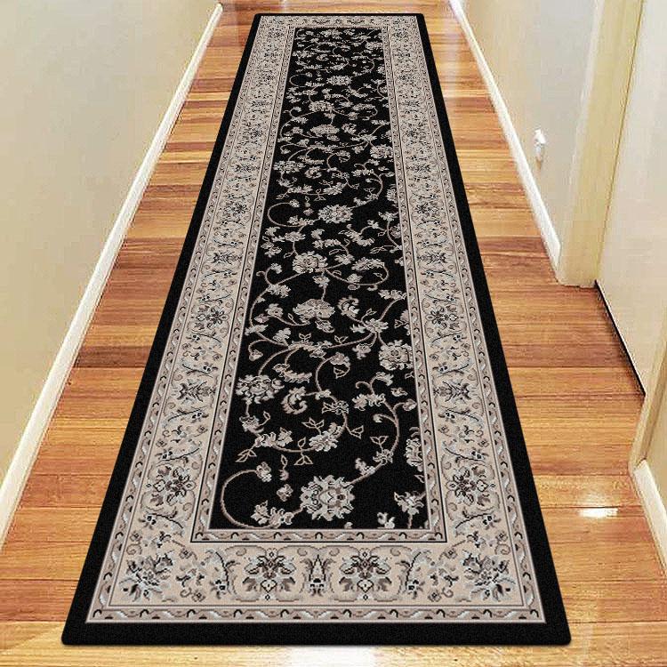 Dynasty 5937 Black Hallway Runner