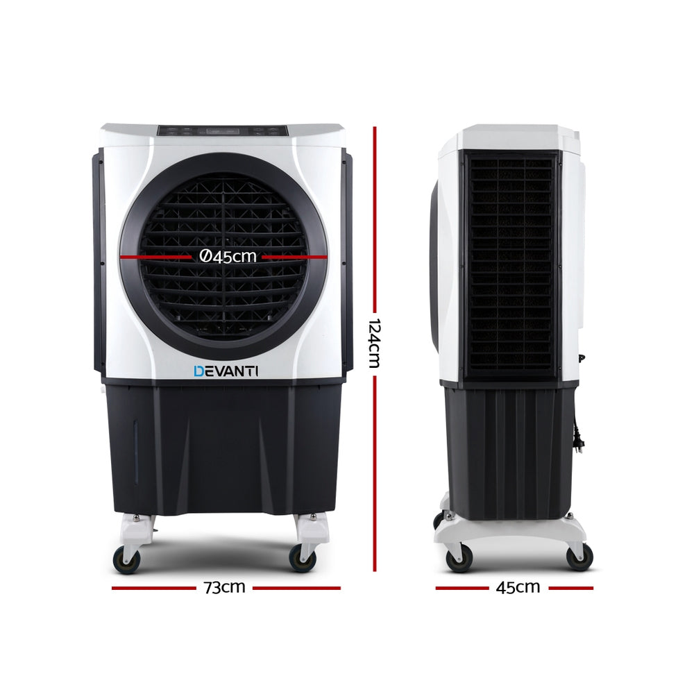 Devanti Evaporative Air Cooler Industrial Commercial Fan Conditioner Purifier with Remote