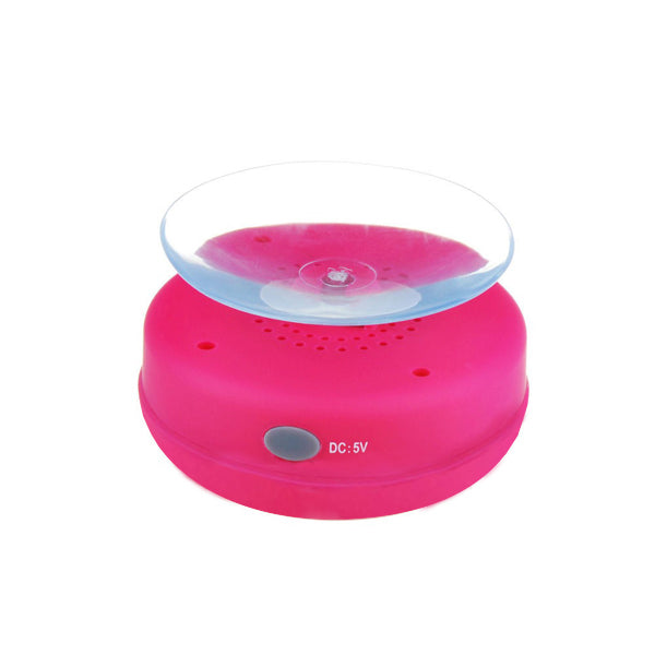Mini Waterproof Wireless Bluetooth Speaker (Pink)
