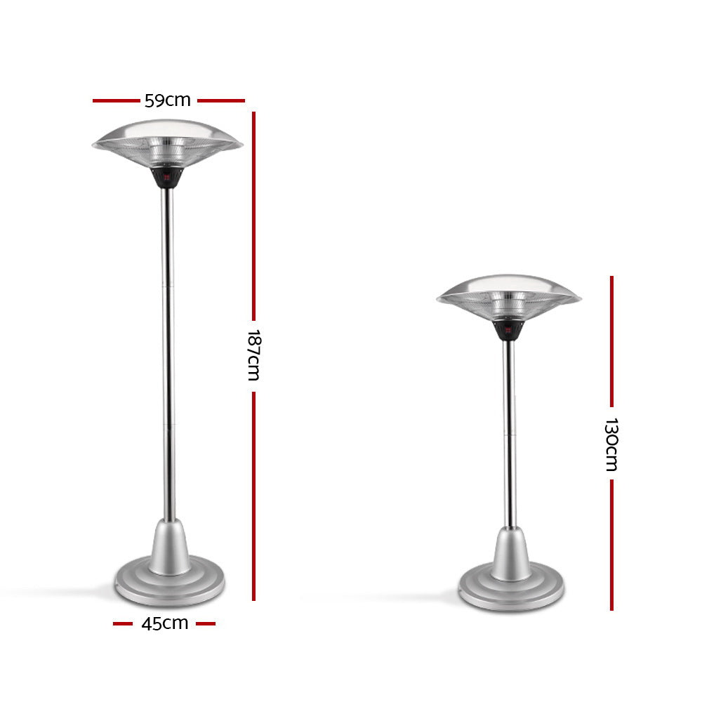 Devanti 3000w Electric Portable Patio Strip Heater