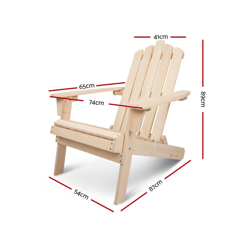 Gardeon Outdoor Foldable Beach Garden Chair