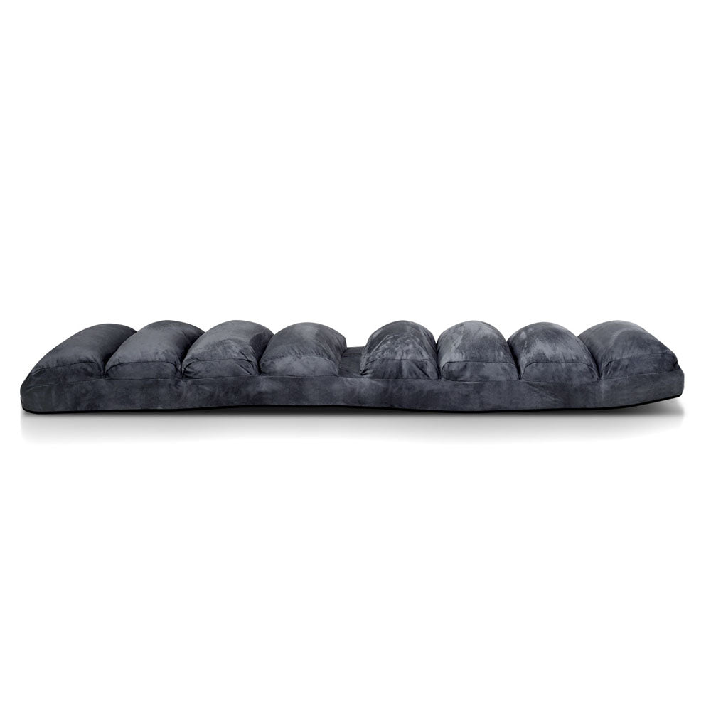 Artiss Adjustable Lounge Sofa Chair - Charcoal