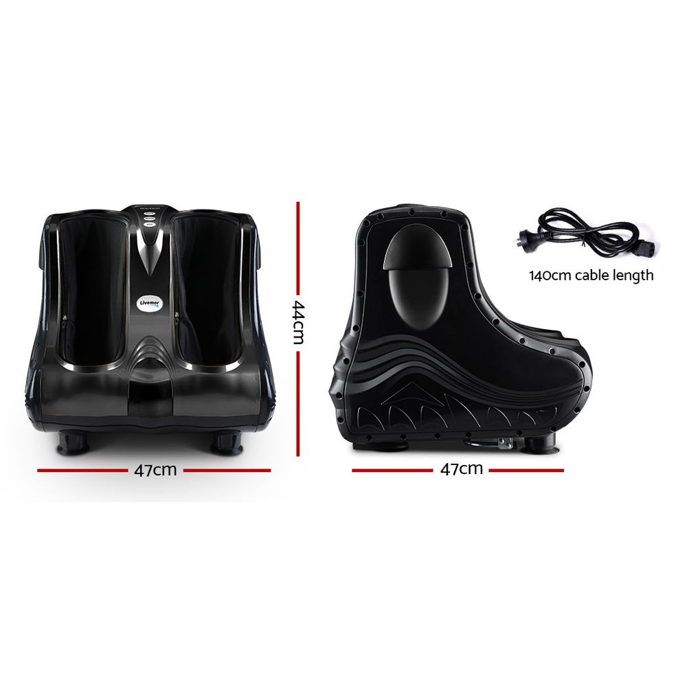 Livemor Calf & Foot Massager - Black