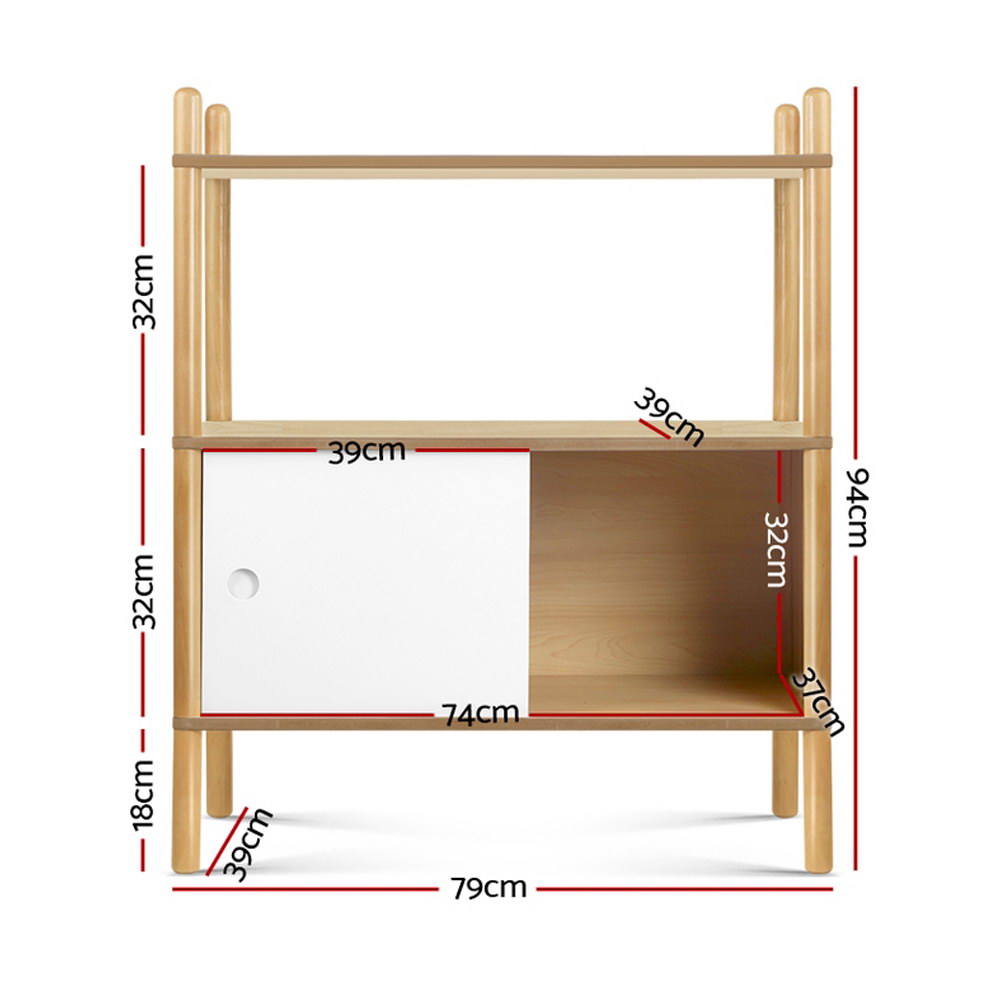 Artiss Display Cabinet Storage Shelves Cupboard Table Sideboard Buffet