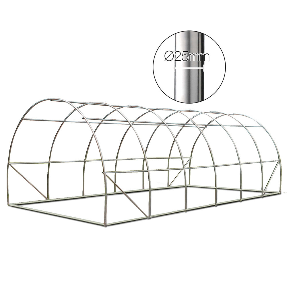 Green Fingers All Weather Tunnel Greenhouse 6m