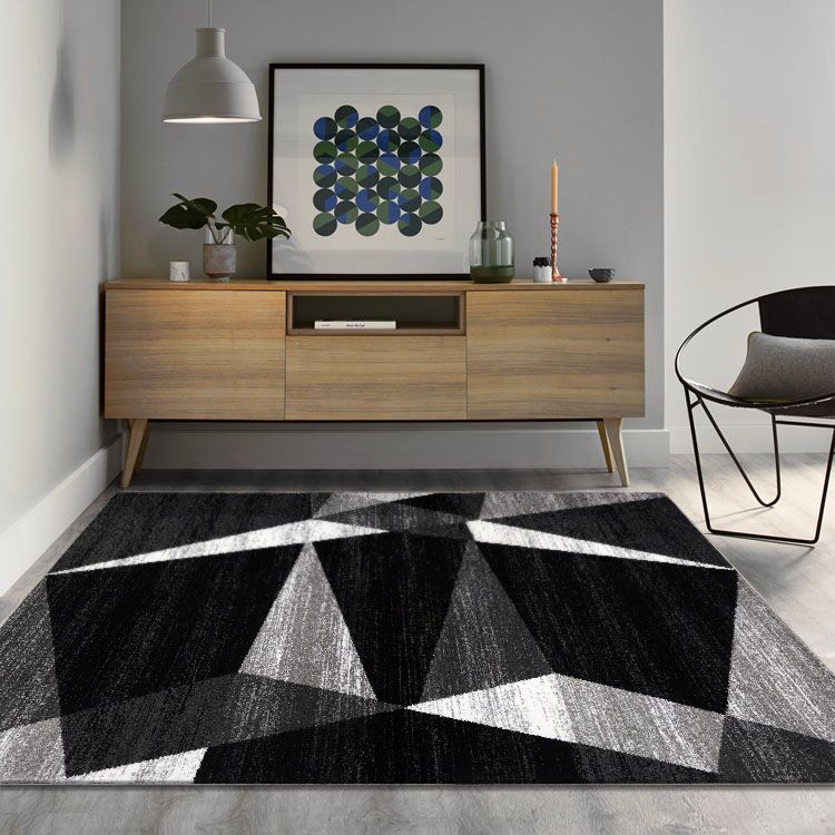 ABSTRACT GREY/BLACK RUGS - Store Zone-Online Shopping Store Melbourne Australia
