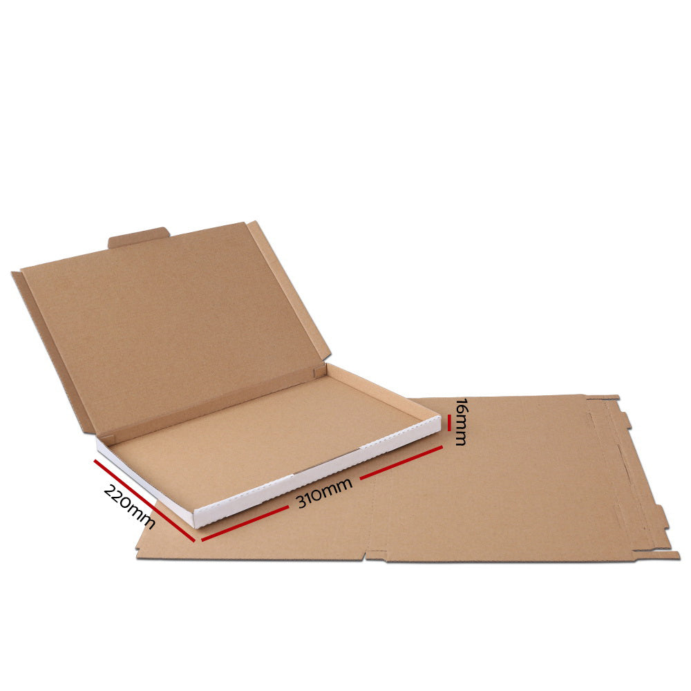 200x Mailing Box Shipping Boxes Cardboard Packaging Carton Moving Mailer A4