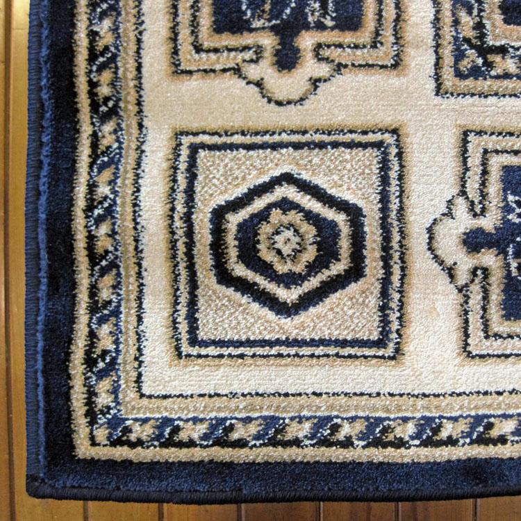 Palace 7647 Dk Blue Hallway Runner