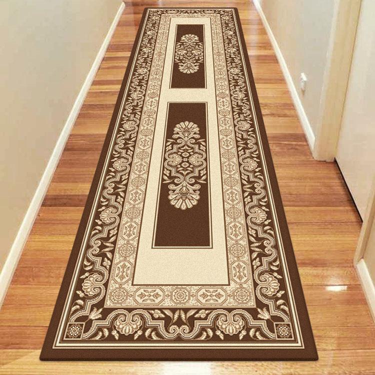 Palace 7652 Brown Hallway Runner