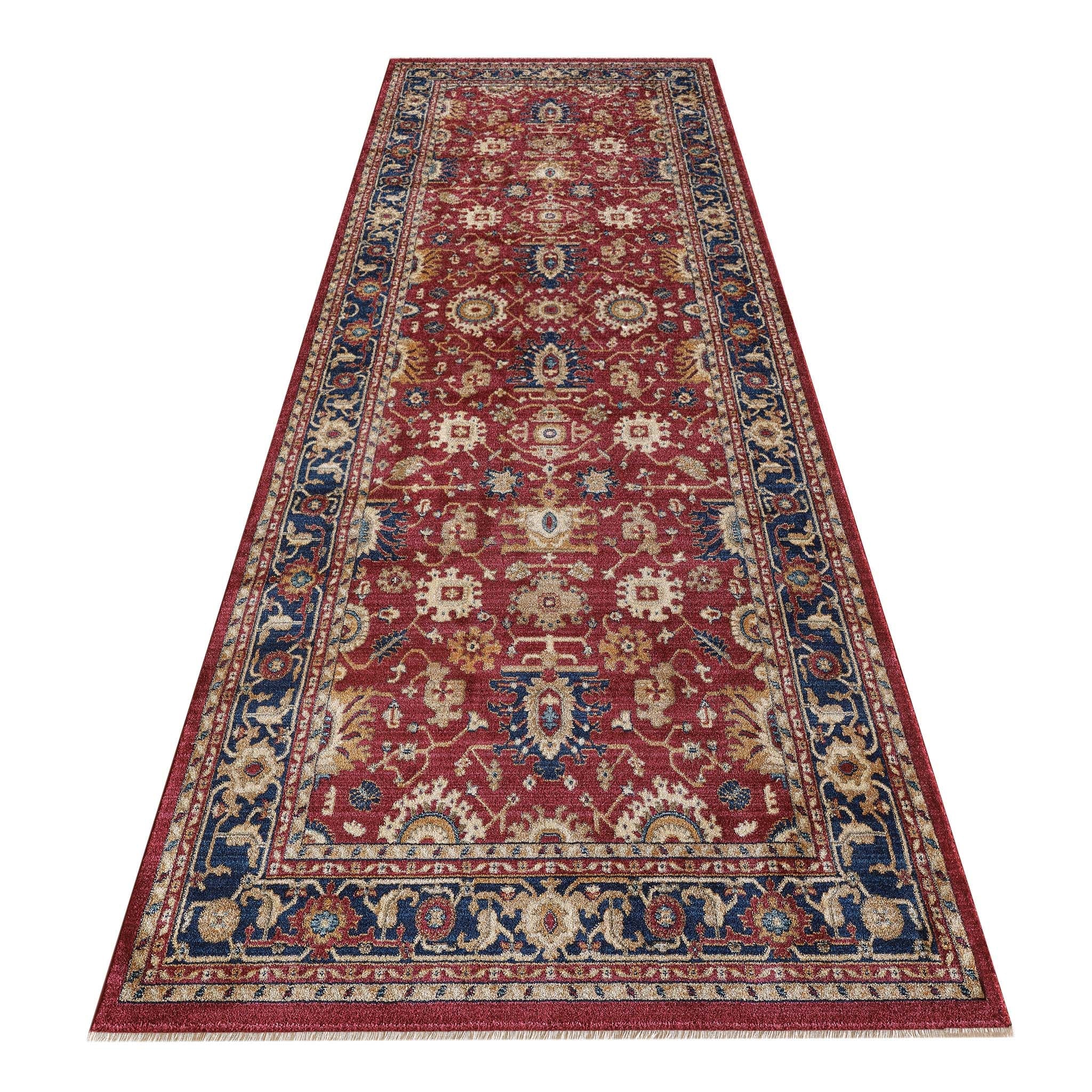 Persian 1260 Red Hallway Runner