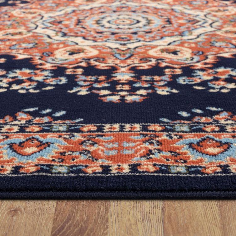 Ruby 3104 Navy Hallway Runner