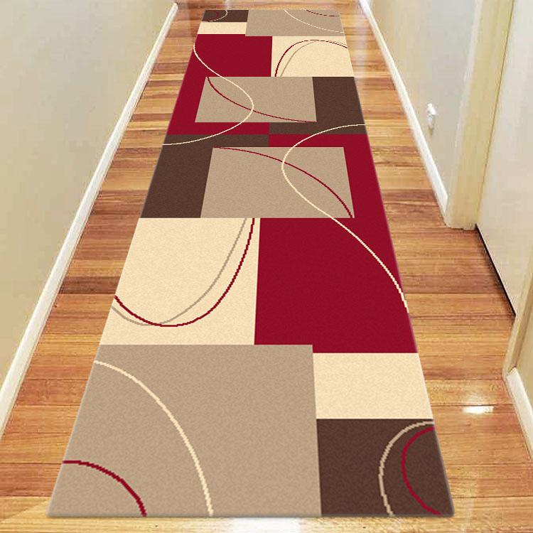 Ruby 6569 Red Hallway Runner