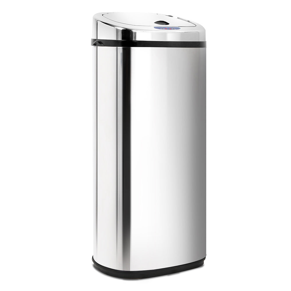 50L Stainless Steel Motion Sensor Rubbish Bin